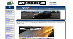 Desktop Screenshot of neongoodies.com